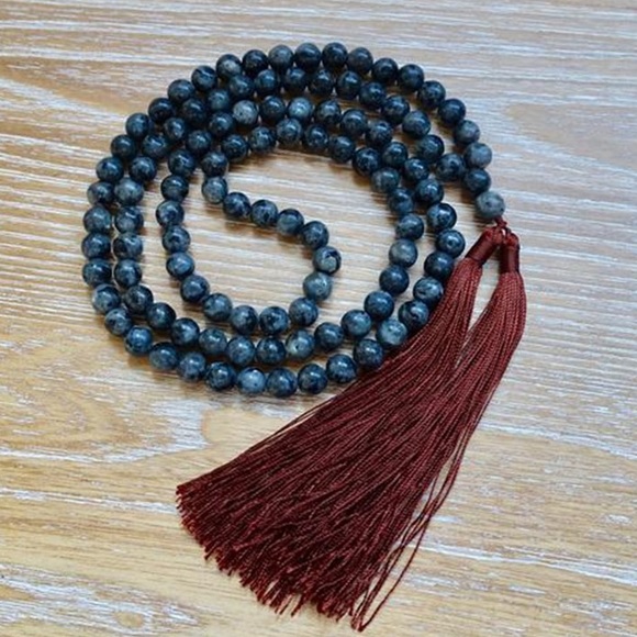 Other - Long Black labradorite Meditation mala